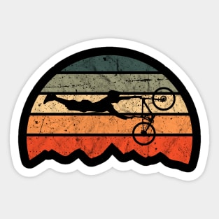 Retro Mountain Bike Cycling Bicycle Downhill MTB Sticker